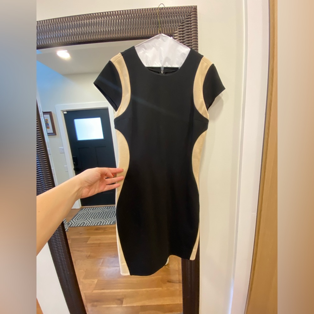 Diane Von Furstenberg illusion dress